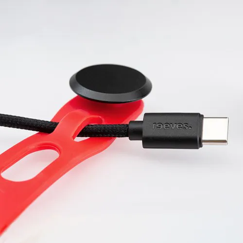 USB-C Cable with Cable Tie REEVES-CONVERTICS TIE