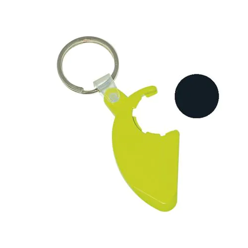 KEY-RING TOKEN HOLDER WITH SCRATCHCARD SCRAPER KEY-RING TOKEN HOLDER WITH SCRATCHCARD SCRAPER