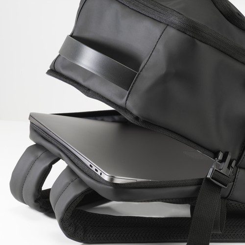 Laptop backpack (15) made of water resistant soft PU Laptop backpack (15) made of water resistant soft PU