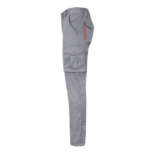 VL FIDES. Pantaloni elasticizzati bicolore con diverse tasche (240g/m²), in cotone (46%), EME (38%) e poliestere (16%) VL FIDES. Pantaloni elasticizzati bicolore con diverse tasche (240g/m²), in cotone (46%), EME (38%) e poliestere (16%)