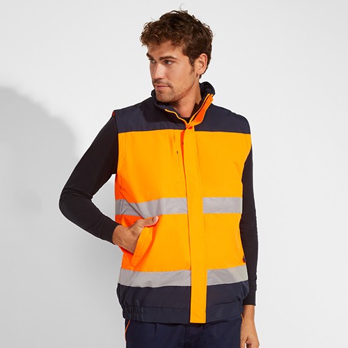 High-visibility parka EPSYLON