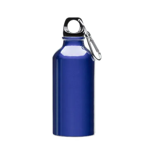 Aluminium drinkfles 400 ml karabijnhaak Aluminium drinkfles 400 ml karabijnhaak