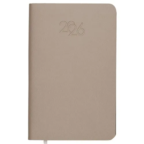 Agenda de poche hebdomadaire 2026 avec couverture souple en PU résistant à la chaleur Agenda de poche hebdomadaire 2026 avec couverture souple en PU résistant à la chaleur