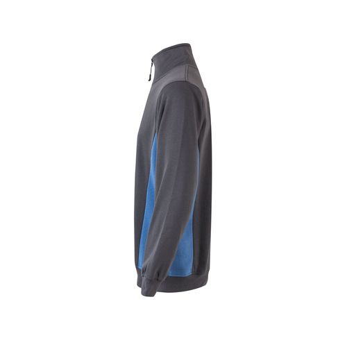 VL SVAROG. Sweat bicolore en éponge (260g/m²), en polyester (65%) et coton (35%)
