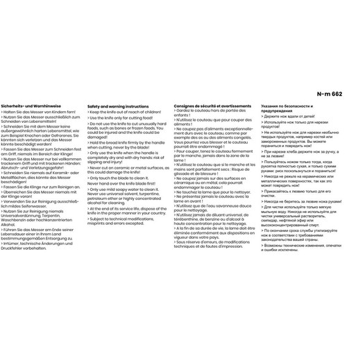 CHEF universal forged chef's knife