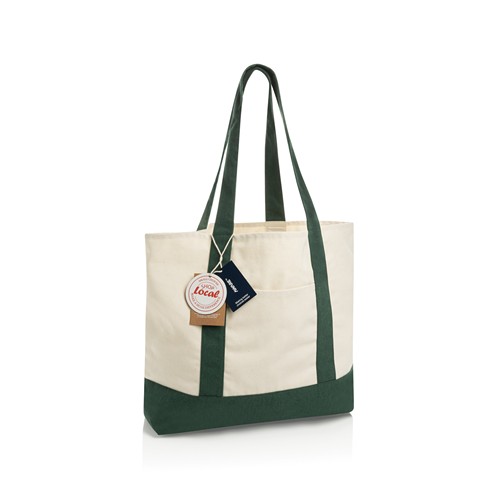 Sac cabas 350gsm en coton recyclé AWARE™ SHOP LOCAL Sac cabas 350gsm en coton recyclé AWARE™ SHOP LOCAL