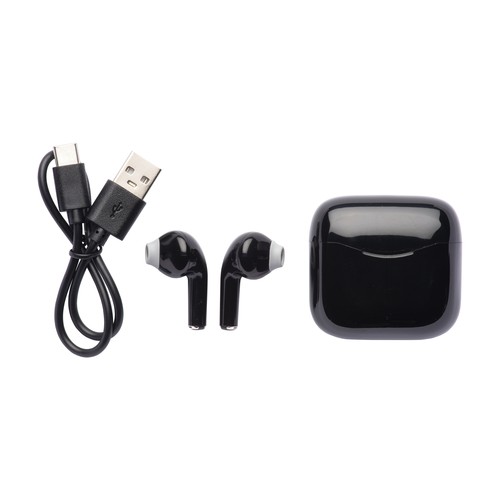 Auricolari bluetooth V. 5.0 con box di ricarica