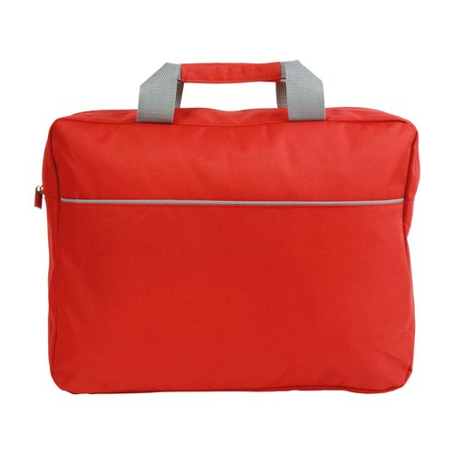 600D polyester briefcase with handle and zip closure