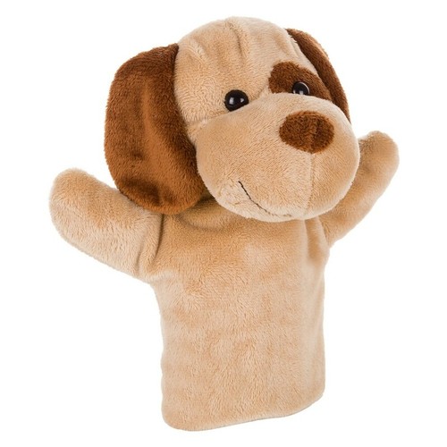 Plush dog, hand puppet | Obie Plush dog, hand puppet | Obie