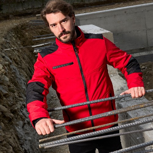 Softshell avec inserts en oxford anti-abrasion GOLD Softshell avec inserts en oxford anti-abrasion GOLD