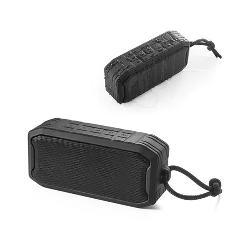 SHEERAN. Portable 10W speaker with IPX7 and 9h battery life on 100% rABS SHEERAN. Portable 10W speaker with IPX7 and 9h battery life on 100% rABS