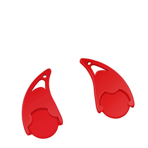 Chiphouder met winkelwagenmuntje 1€ "Epsilon" Chiphouder met winkelwagenmuntje 1€ "Epsilon"