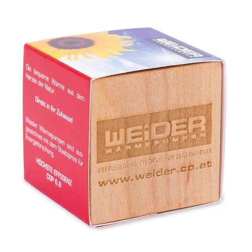 Houten plantenset met zaden - Zomerbloemen mix