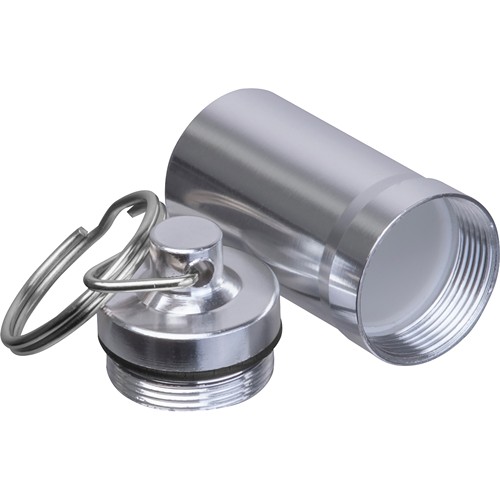 Stainless steel keychain container ALICE Stainless steel keychain container ALICE