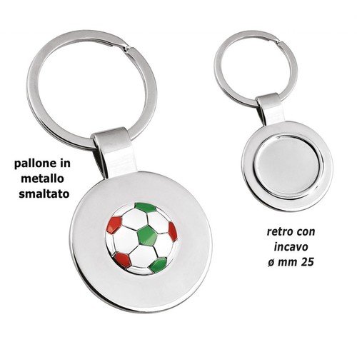 KEYCHAIN FOOTBALL HOLLOW TRICOLOR KEYCHAIN FOOTBALL HOLLOW TRICOLOR