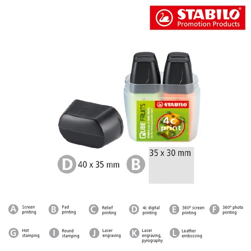 STABILO BOSS MINI evidenziatore Box da 4 colori STABILO BOSS MINI evidenziatore Box da 4 colori