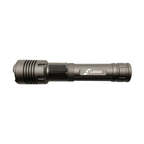 2 in 1 rechargeable flashlight 'Rigel' (M)