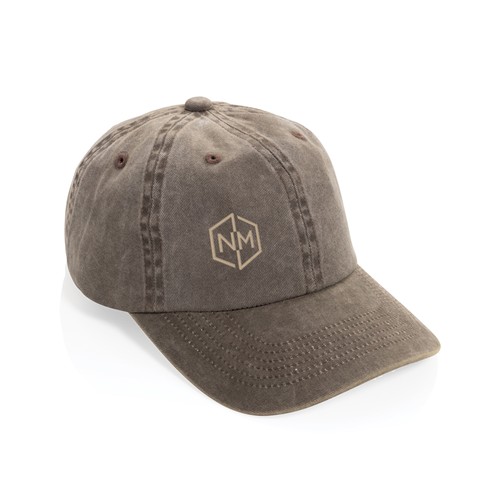 BEAU AWARE™ Washed 6-Panel Kappe aus 270gr/m² Baumwolltwill BEAU AWARE™ Washed 6-Panel Kappe aus 270gr/m² Baumwolltwill