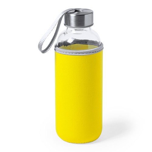 Glass bottle 450ml, with pouch Dragon Glass bottle 450ml, with pouch Dragon
