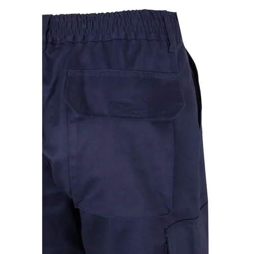 VL POSEIDON LARGE. Pantalón de sarga multibolsillos bicolor (210 g/m²), en algodón (20 %) y poliéster (80 %)