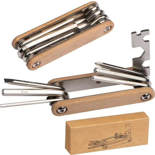 Bicycle Tool in wooden casing