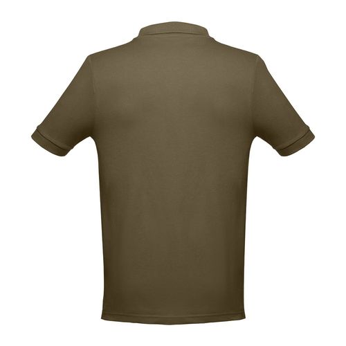 THC ADAM. Polo da uomo in cotone a maniche corte THC ADAM. Polo da uomo in cotone a maniche corte