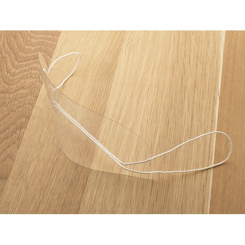 Maschera-scudo trasparente per bocca e naso ATENA