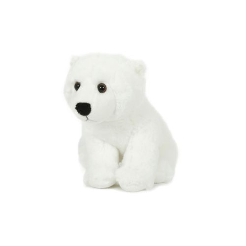Ours polaire "SEMO-Softbabies" (en anglais) 18 cm