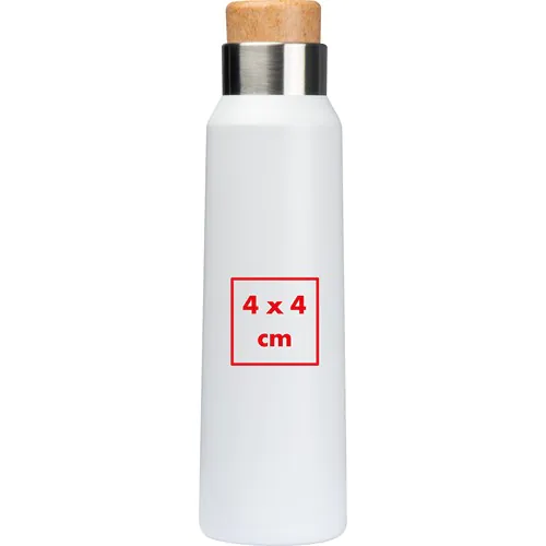 Thermos flask with wooden cap 500 ml Thermos flask with wooden cap 500 ml
