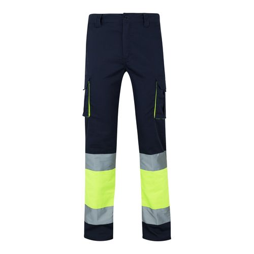 VL ZEUS LARGE. Two-tone, multi-pocket stretch trousers (240g/m²), in cotton (46%), EME (38%) and polyester (16%) VL ZEUS LARGE. Two-tone, multi-pocket stretch trousers (240g/m²), in cotton (46%), EME (38%) and polyester (16%)