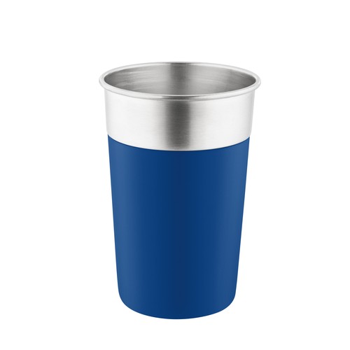 Metmaxx® thermo mug "SteelColourCup" blue