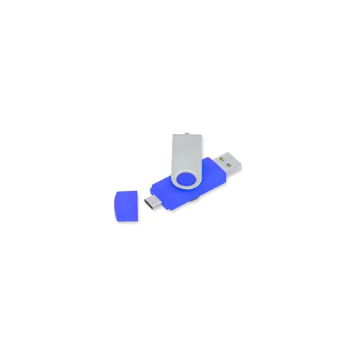 Model C05 Type C USB 2.0-flashschijf 16 GB blauw