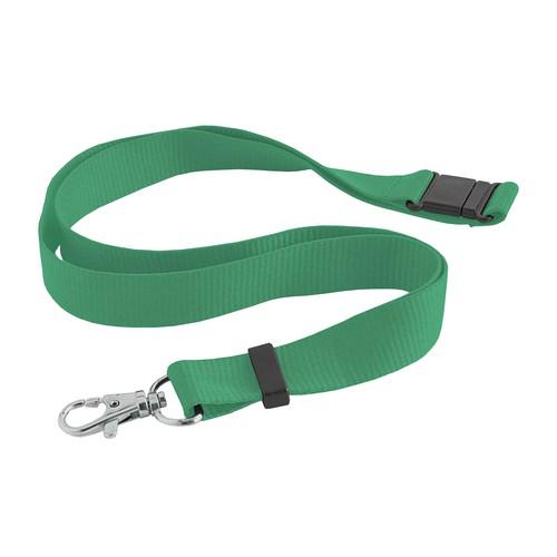 Lanyard with snap hook and safety release clasp Lanyard with snap hook and safety release clasp