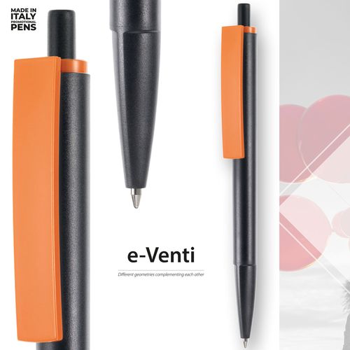 Penna a Sfera a scatto e-Venti Black