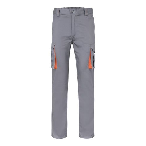 VL FIDES. Two-tone, multi-pocket stretch trousers (240g/m²), in cotton (46%), EME (38%) and polyester (16%) VL FIDES. Two-tone, multi-pocket stretch trousers (240g/m²), in cotton (46%), EME (38%) and polyester (16%)