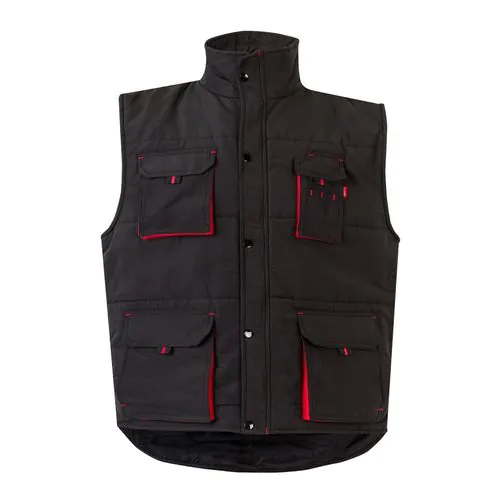 VL NERGAL. Gewatteerd vest, tweekleurig, met meerdere zakken (120g/m²), van polyester (100%) VL NERGAL. Gewatteerd vest, tweekleurig, met meerdere zakken (120g/m²), van polyester (100%)