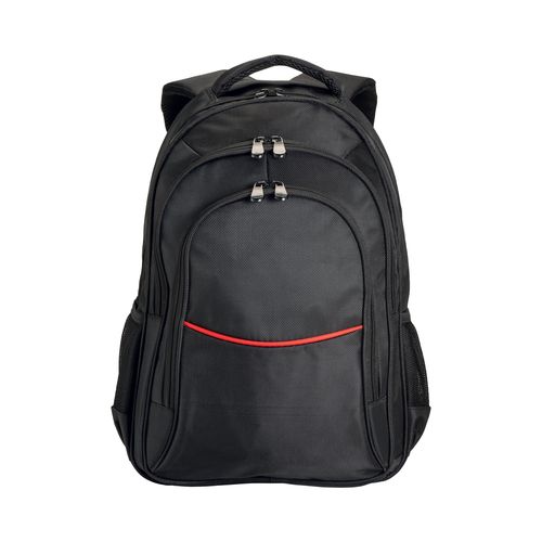 1680D polyester laptop backpack with 3 pockets