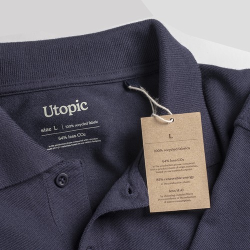 100% recycled fabric polo 100% recycled fabric polo