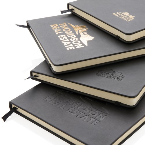 Carnet A5 à couverture rigide en PU