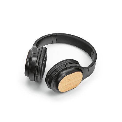 Cuffie Fleming rABS e bambù 400mAh. 8h autonomia Cuffie Fleming rABS e bambù 400mAh. 8h autonomia