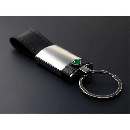 Agate stone Keyring