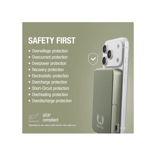Fresh 'n Rebel Wireless Powerbank 10000mAh Compatible with MagSafe Fresh 'n Rebel Wireless Powerbank 10000mAh Compatible with MagSafe