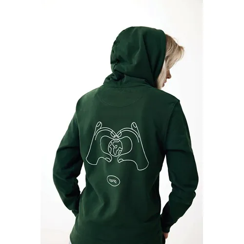 Sweat à capuche en coton recyclé IQONIQ Jasper