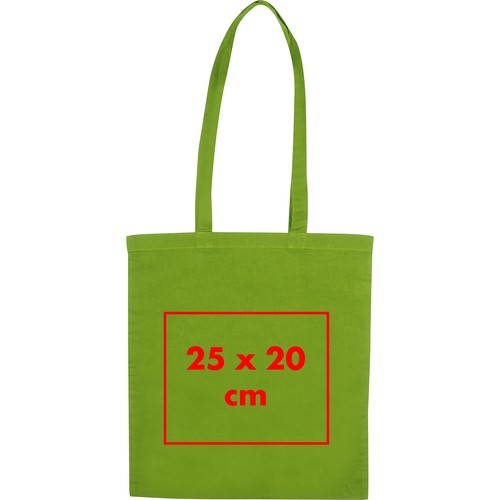 Bolsa de Algodón con asas largas - Certificado OEKO-TEX Standard 100