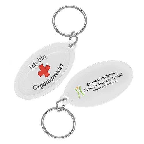 Keychain "Organ donor"