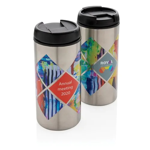 Mug Metro en acier inoxydable recyclé RCS