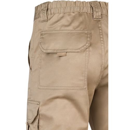 VL LUGH. Pantalon stretch, multipoches (240g/m²) en coton (46%), EME (38%) et polyester (16%) VL LUGH. Pantalon stretch, multipoches (240g/m²) en coton (46%), EME (38%) et polyester (16%)