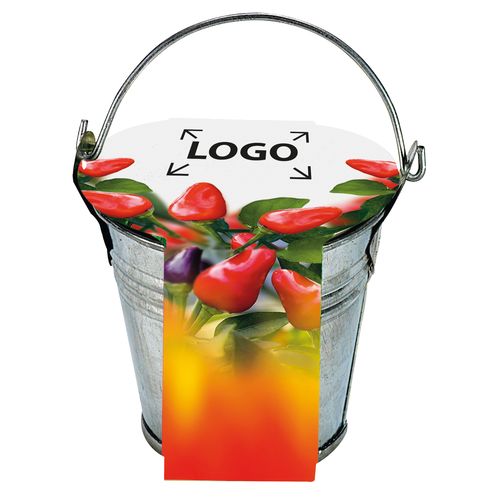 Zinc Bucket Chilli Zinc Bucket Chilli