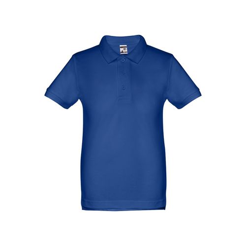 THC ADAM KIDS. Polo in cotone a maniche corte per bambini (unisex)