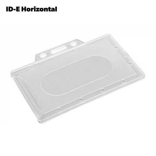 Porte-badge rigide en polypropylène – Vertical & Horizontal – Fabricant UE